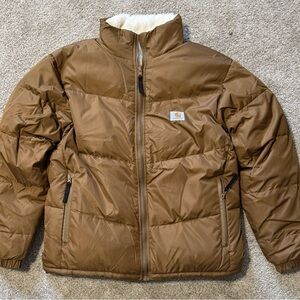 Carhartt WIP Cullen Reversible Jacket in Hamilton Brown